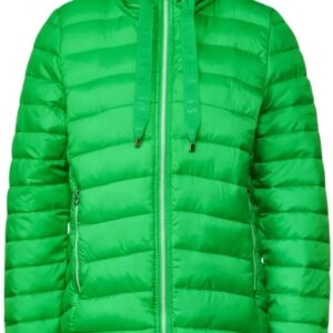Piumino leggero verde brillante